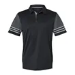 Adidas Men's Striped Sleeve Polo