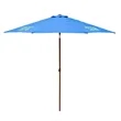 9' Wood Look Tilting Market Umbrella Kit (4 Imprints)
