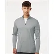 AllPro Men's Pro-Lock Performance Melange Quarter-Zip Pul...
