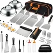 Outdoor BBQ Tool Set Stainless Steel Grill Spatula Kit
