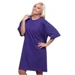 Bayside Women's USA-Made Scoop Neck Cover-Up
