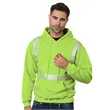 Bayside Unisex USA-Made High Visibility Hooded Sweatshirt
