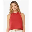 BELLA + CANVAS Women's Racerback Crop Tank