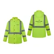 Class 3 Water Resistant Rain Safety Jacket