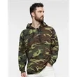 Code Five Unisex Camo Fleece Hoodie Sweatshirt
