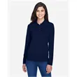 CORE365 Women's Pinnacle Performance Long Sleeve Pique Polo