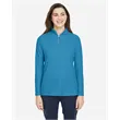 CORE365 Women's Fusion ChromaSoft™ Pique Quarter-Zip Pull...