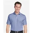 Fairway & Greene Men's USA Made Mini Stripe Tech Polo
