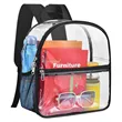 Clear Backpack With Wide Shoulder Straps