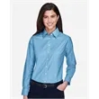 Harriton Women's Stain-Release Short Sleeve Oxford Shirt