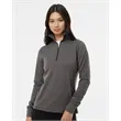 J. America Women's Omega Stretch Quarter-Zip Pullover