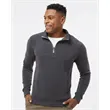 J. America Men's Triblend Quarter-Zip Sweatshirt
