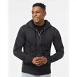 J. America Men's Vintage Zen Fleece Full-Zip Hooded Sweat...