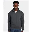 JERZEES Unisex Super Sweats NuBlend® Quarter-Zip Cadet Co...