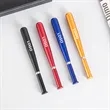 Custom Logo Popular Plastic Baseball shap Ballpoint Bat Pen