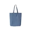 Liberty Bags Cotton Denim Gusseted Tote Bag