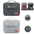 Versatile Double Layer Travel Electronic Accessories Bag