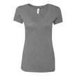 Next Level Women's Triblend Deep V-Neck T-Shirt