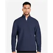 North End Men's Spirit Textured Quarter-Zip Pullover