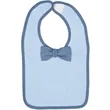 Rabbit Skins Infant Baby Rib Bow Tie Bib