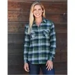 Weatherproof Women's Vintage Brushed Flannel Shirt