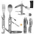 5 in 1 Detachable Camping Utensils Cutlery