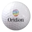 Blank White Golf Balls with Custom Imprints