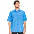 Men's Pescador Polyester Fishing Shirt-Short Sleeves