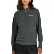 Womens Linear Texture 1/4-Zip Pullover