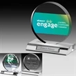Clear Global Award - 5" Diameter x 5 1/2"