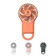 Rechargeable Handheld Fan with Carabiner