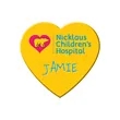 1.75" x 1.625" Heart Name Badge