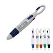 4 Color Carabiner Clip Pen