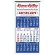 3-Month Display 12-Sheet Calendar