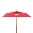8' Square Wood Market Umbrella Kit (1 Imprint)