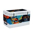 54QT Rotomolded Cooler, Wrap with 1  Lid Decal