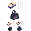 Lunch Box Gift Set with Cutlery and Tote