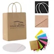 Kraft Shopping with Handles Disposable Paper Gift Bags