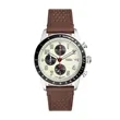 Fossil Men's Sport Tourer Chronograph Brown Leather Watch