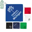 Recycled RPET 300 GSM Heavy Duty Golf Towel - 12" W x 12" H