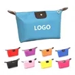 Foldable Dumpling Shaped Cosmetic Storage Bag