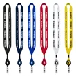 3/4" Polyester Lanyard with Retractable Badge Reel