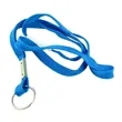 Flat Nylon Breakaway Lanyard with Split Ring