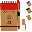 Two-Tone Spiral Notepad w/ Pen