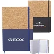 5.75" x 8.35" Greensburg Hard Cover Notebook w/ Cork Binding