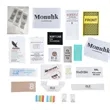 Custom  Woven Fabric Label  Apparel Tags