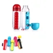 2-in-1 Innovative Water Bottle Pill Organizer