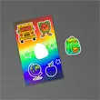 3" x 5" Holographic Sticker Sheet
