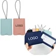 Leather Luggage Name Tags for Flying Hotel Check