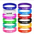 Smooth silicone wristband